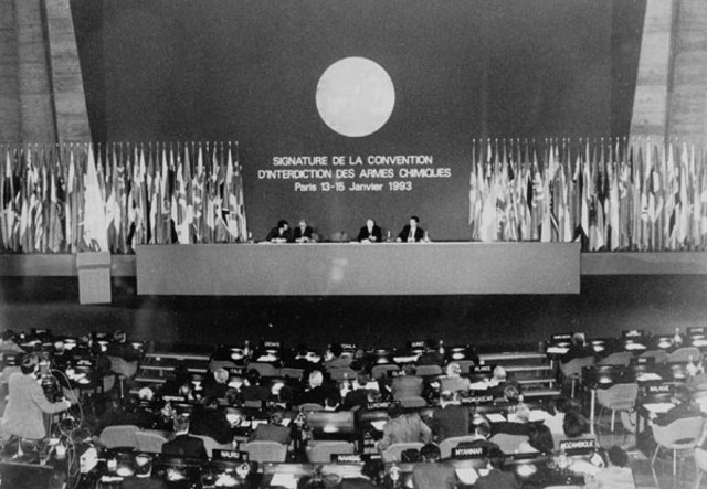International Conference on Limitation of Chemical Weapons opens in Paris
