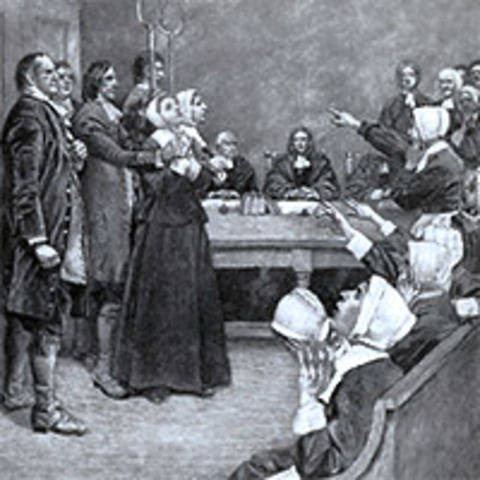 Häxprocessen blev mindre