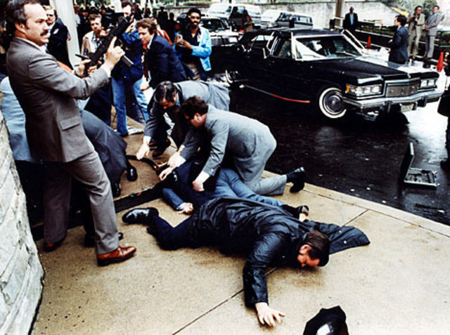 40th President Was Shot!