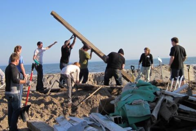 Cleaning it up and finding more land