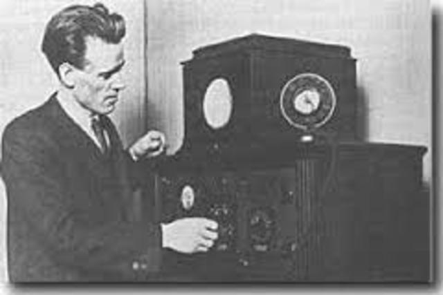 First electromechanical television