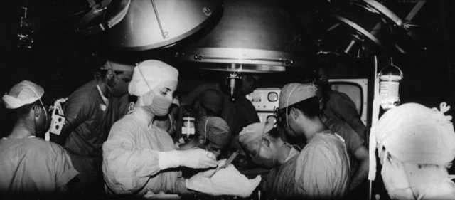 First Transplantation in a Human