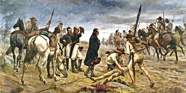 guerras civiles entre centralistas y  feredalistas