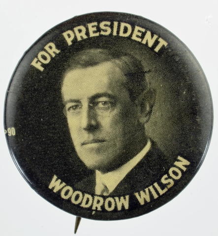wodrow wilson re elected