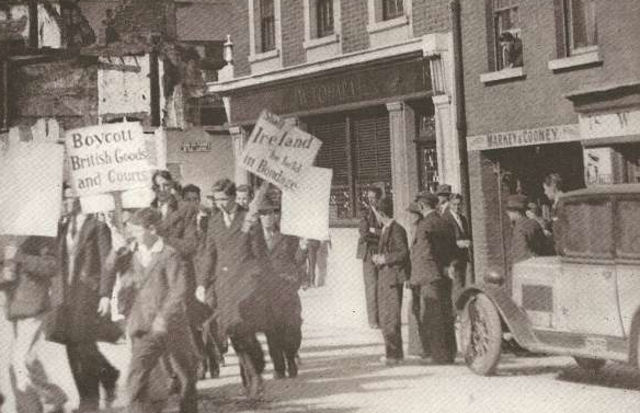 The association boycotts British goods