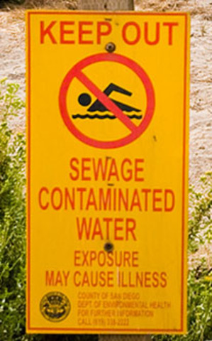 Contaminated water leads to spread of disease