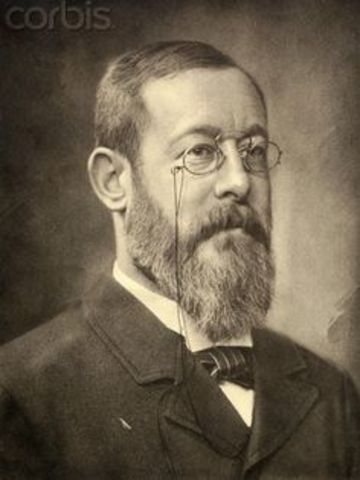 Descubrimiento de los efectos sedantes de los barbitúricos y su uso en le tratamiento de las enfermedades mentales, por E. Fiches y Joseph Von Mering