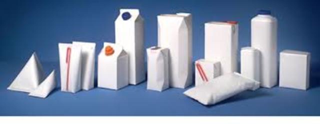 En 1963 revoluciona el envase y se inventa el tetrapack.