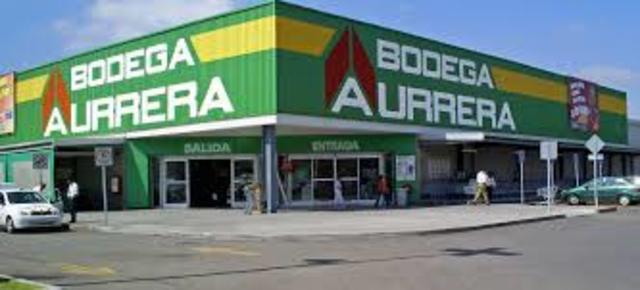 En 1958 en la ciudad de México se abre la primera tienda de autoservicio Aurrera.