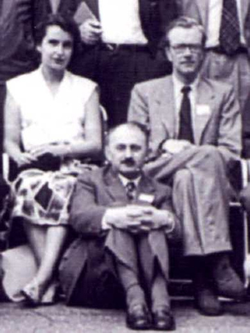 Rosalind Franklin y Maurice Wilkins