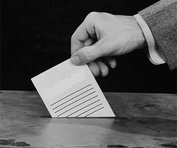 Sufragio unibertsala lortzen da.