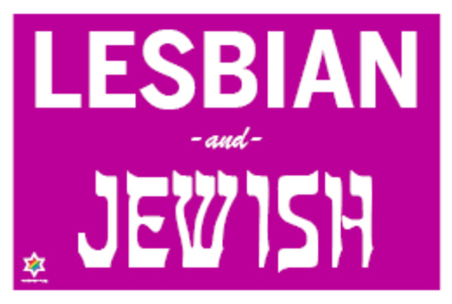 Lesbian and Jewish?