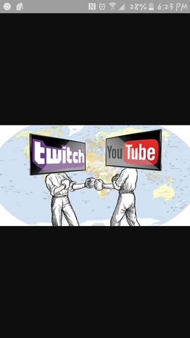 Youtube  Vs. Twitch