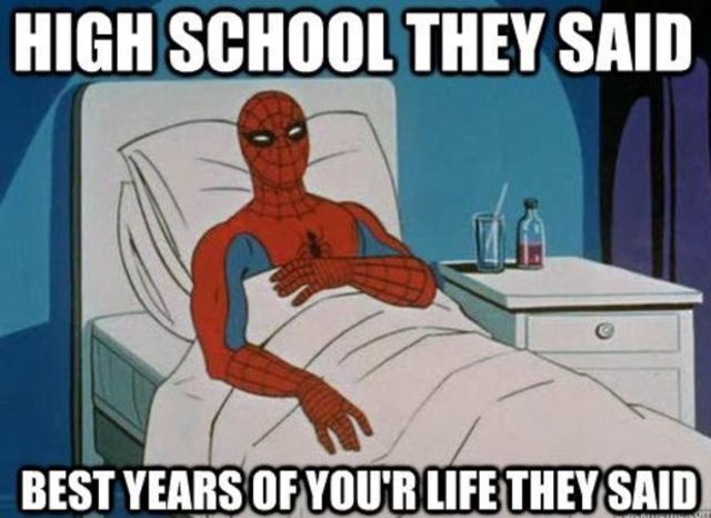 Primer día en mi nueva escuela.