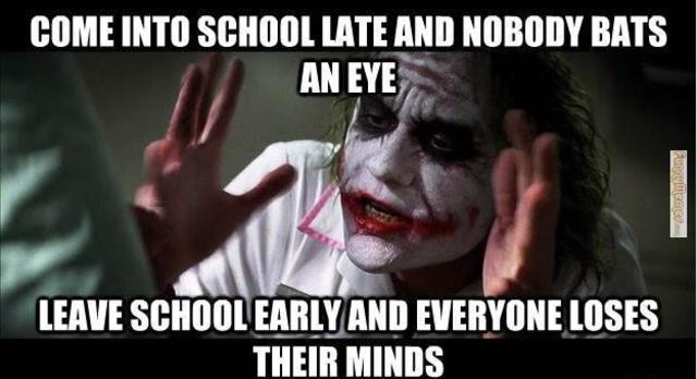 El inicio de la Escuela Secundaria.