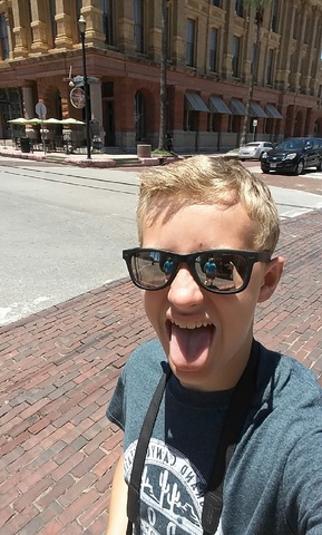 One of my three best friends turned pseudo-siblings, Connor O'Neill, is born in Overland Park, Kansas