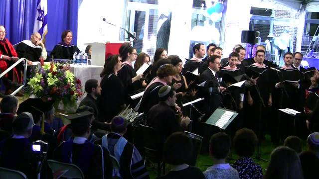 Graduated JTS Cantorial School