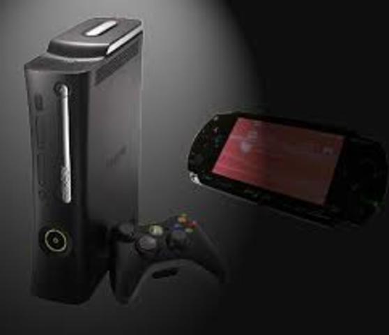 Xbox 360 and PSP are released