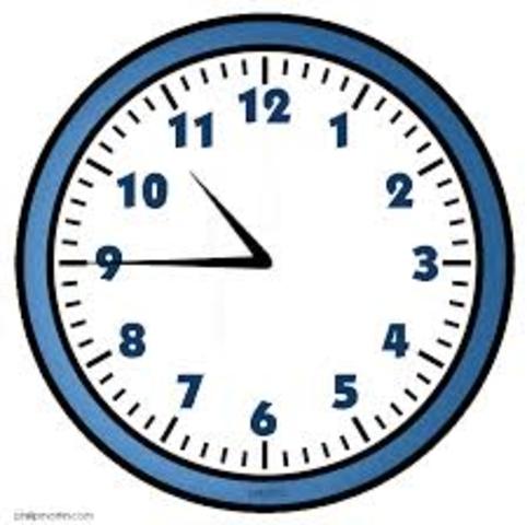 10:45 Work as a teller.