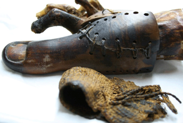 Egyptian toe prosthetics