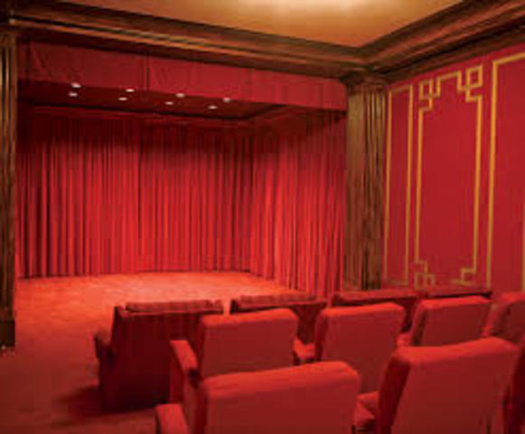 First movie shown in the White House