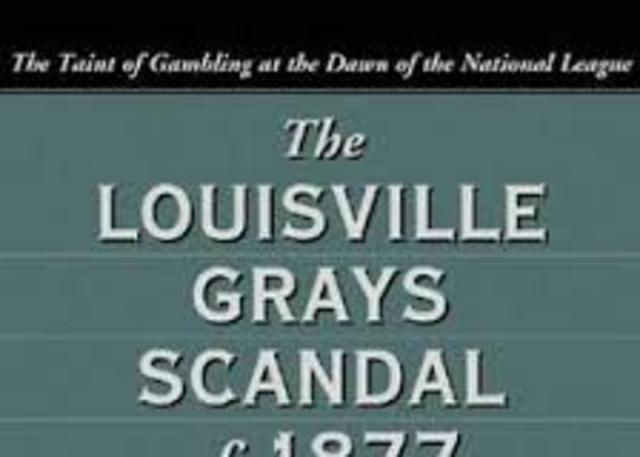 First players banned from baseball