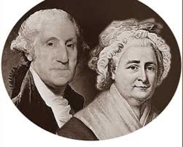George and Martha Washington