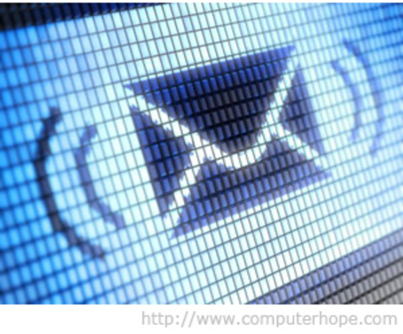 E-Mail Surpasses Postal Mail