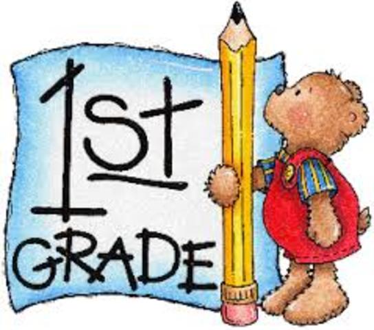 Started the 1st grade