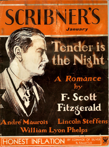 Tender is the night was released