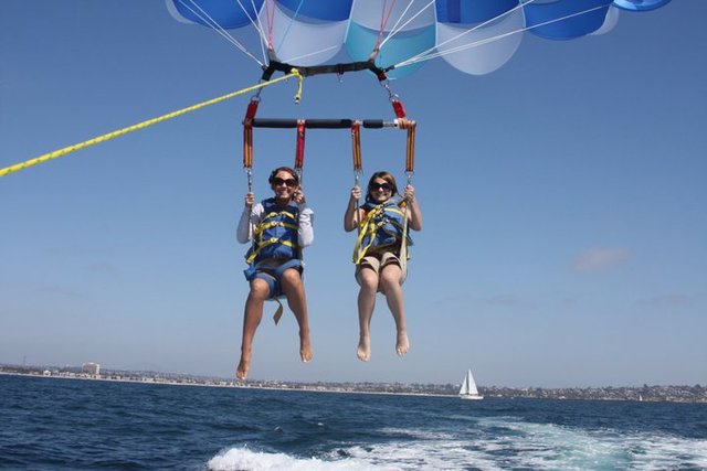 Mi experiencia parasailing