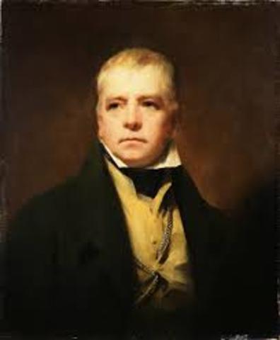 Influencer of the Romantic look: Sir Walter Scott