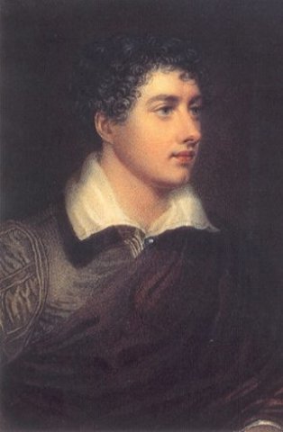 Influencer of the Romantic look: Lord Byron