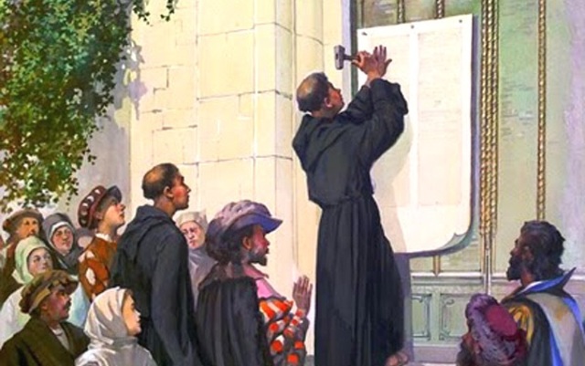 Lutero publica sus 95 tesis