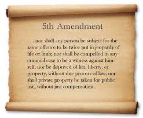 5th Amendment