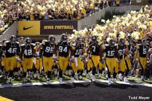 My first Iowa Hawkeye Game