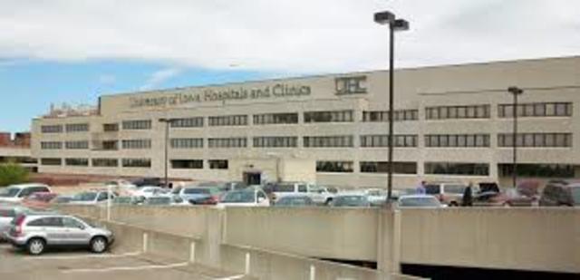 Start working at University of Iowa hospitals