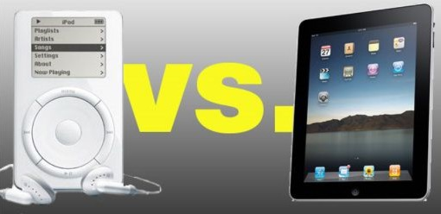 IPOD VS IPAD