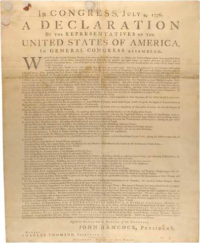 Decleration of Independence