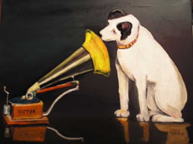 RCA Víctor incorpora en la mercadotecnia el primer logotipo-símbolo, el perro Nipper.