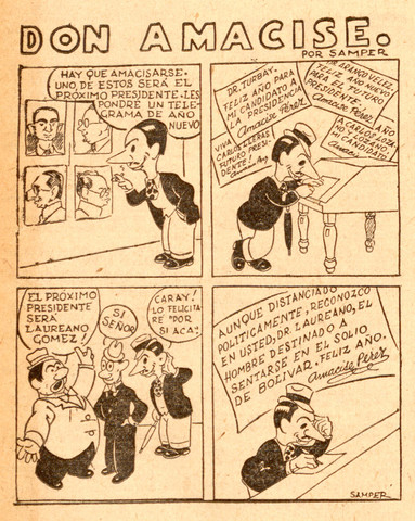 "Sabado" publica 2 historietas de Adolfo Samper