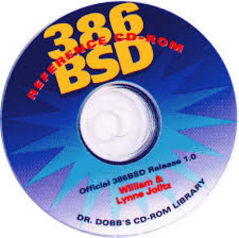 Se empieza a trabajar en 386BSD