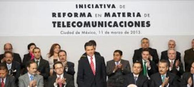 REFORMA EN TELECOMUNICACIONES