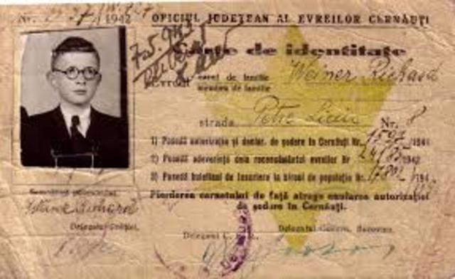 Jewish I.D. cards