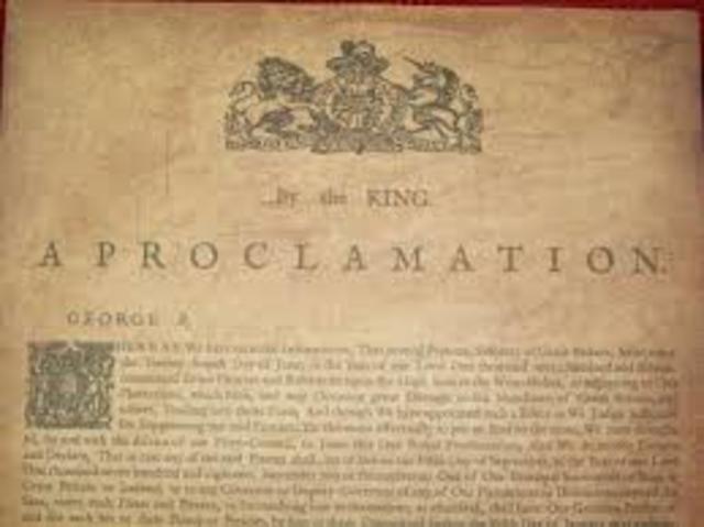 Proclamation Act