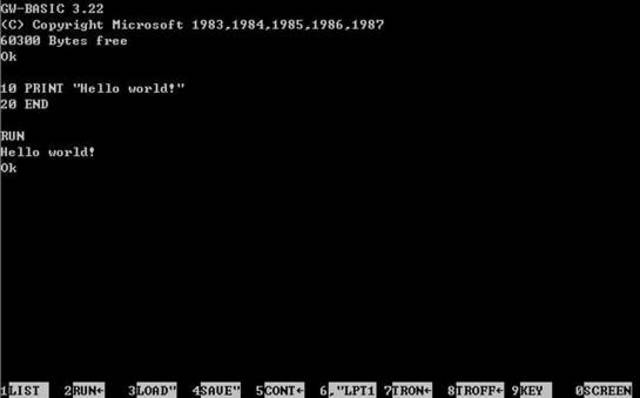BASIC Programming language