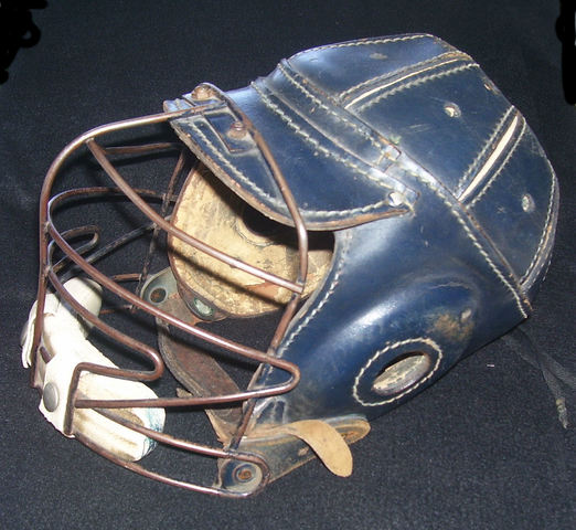 First lacrosse helmet invented