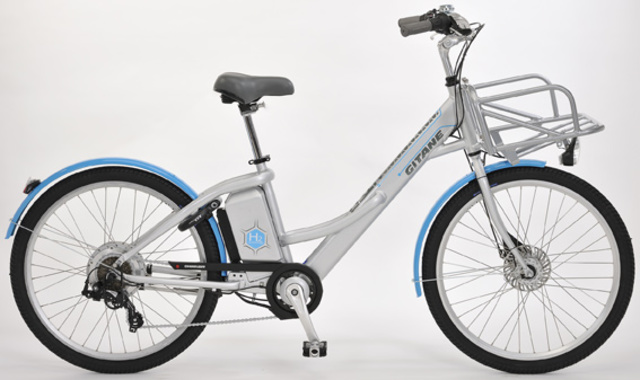 "Alter e-bike uses a hydrogen fuel cell to expand range"