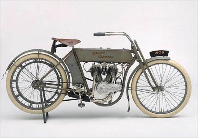 First Harley Davidson Motorcycle