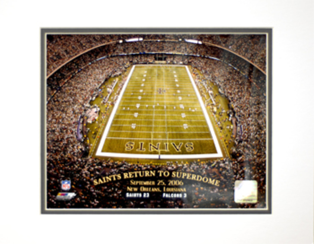 The Saints Return to the Superdome